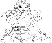 Poison Ivy Super Hero Girls dessin à colorier